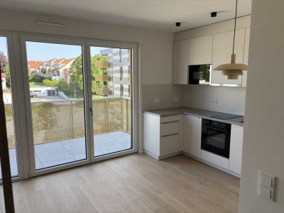 Moderne 2-Zimmer-Wohnung in hochwertigem Neubauquartier