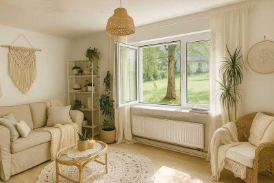 2 Raum Wohnung mit Dusche in ruhiger Lage
