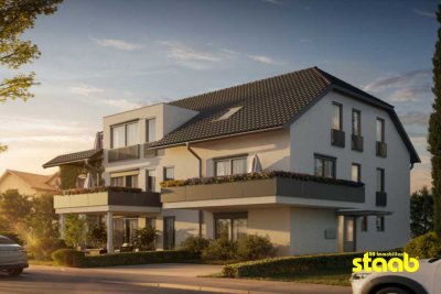 Stilvoll wohnen in Damm – Neubauwohnung Obergeschoss -  mit Balkon - Provisionsfrei