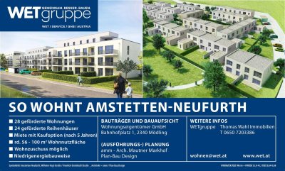 Fertigstellung 3. Quartal 2027 | geförderte Balkonwohnung | 1.OG