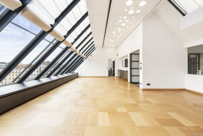 Exklusives Penthouse mit Atrium in coolster Stadtlage