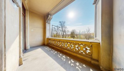 Prunkvolle 4-Zimmer Wohnung mit Loggia I Schönbrunn Blick I AirBnB Vermietung gestattet I 360° Rundgang Verfügbar