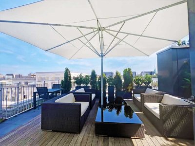 Dachterrasse nahe Königsplatz - Luxus-Maisonette über den Dächern Münchens