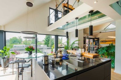 Luxuriöses Loft mit Sauna, Kamin und Sonnenterrasse!