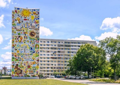 bezugsfertige 2-Raumwohnung mit 2 Balkonen im Stadtzentrum