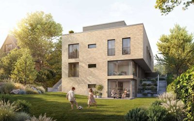 Den Alsterlauf im Blick: Lichtdurchflutetes Penthouse mit Ausrichtung ins Grüne und Dachterrasse!