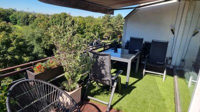 Exklusives Penthouse mit 2 Balkonen in Düsseldorf-Gerresheim