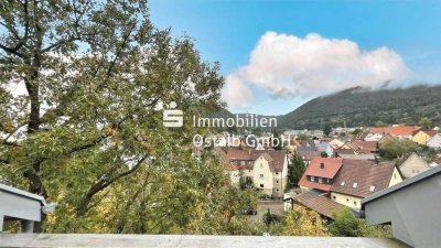 Ausblick garantiert! Maisonettewohnung in Heubach