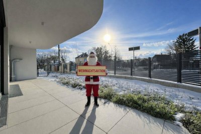 WEIHNACHTSAKTION | Preisreduktion &amp; Tiefgaragen-Stellplatz geschenkt! | 47m² Südwest-Terrasse | ERSTBEZUG | viel Freiraum und einzigartige Architektur