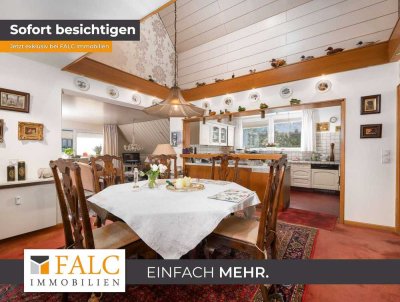 5-Raum-Dachgeschoss-Maisonette mit zwei Balkonen und besonderem Wohncharakter in Essen-Haarzopf