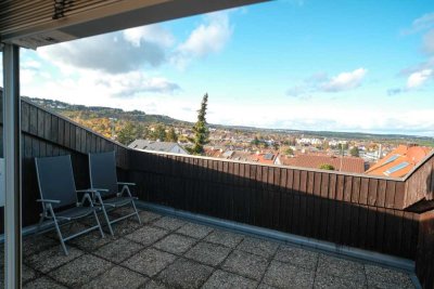 Exklusive Dachgeschosswohnung mit Dachterrasse und Panoramablick in Gerlingen – Ihr Traumzuhause!