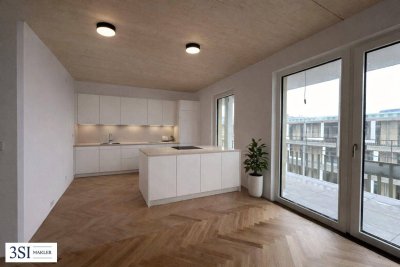 Stadtleben am Donaukanal – Wohnung mit Balkon