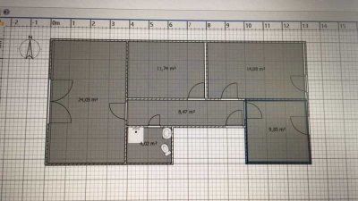 3-Zimmer-DG-Wohnung mit Balkon und neuem Bad