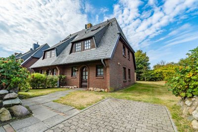 Attraktive Doppelhaushälfte mit tollem Grundstück im ruhigen Alt-Westerland