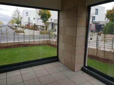 Hausgefühl in Frankfurt, Riedberg: 4-Zimmer-Wohnung mit 200 m² Privatgarten – provisionsfrei