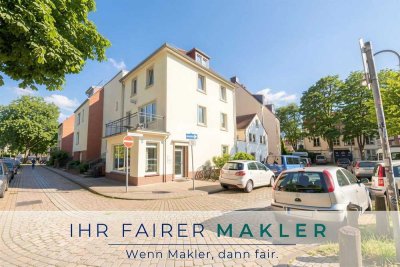 Ohne Mieter  - 2 Wohnungen + Gewerbe in bester Lage im Bremer Viertel zu verkaufen