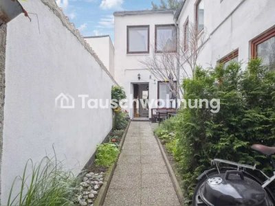 Tauschwohnung: Tausch meine 2-Zimmer-Maisonette mit Garten gegen 3-Zimmer-W