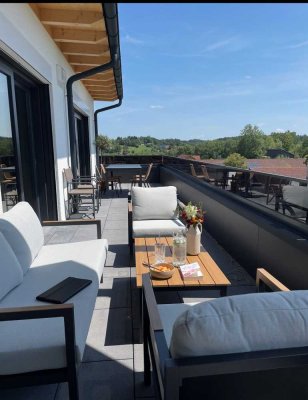 Helle Penthousewohnung mit großer Dachterrasse in Vilshofen