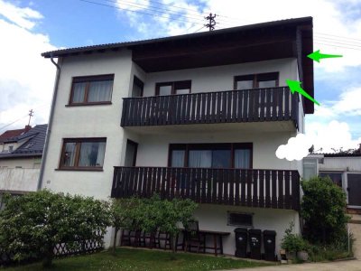 Wohnung mit 5 Zimmer, Terrasse, Garten, Balkon und Einbauküche in Mosbach