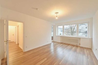 Renoviert und hell: Gut geschnittene Südwohnung mit Top-Anbindung!