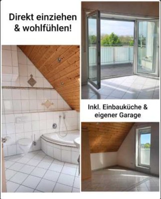 Freundliche 3,5-Zimmer-Maisonette-Wohnung in Ludwigshafen am Rhein