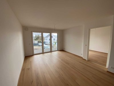 Erstbezug ab sofort: gehobenes Wohnen in lichtverwöhnter 2-Zimmer-Wohnung mit Balkon und Tiefgarage
