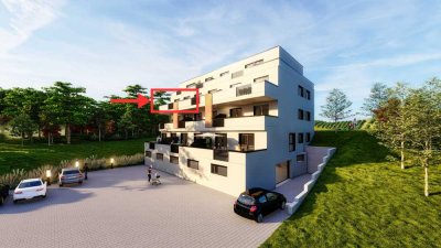 Exklusive 2-Raum-Wohnung mit gehobener Innenausstattung mit Balkon in Schweich-Issel