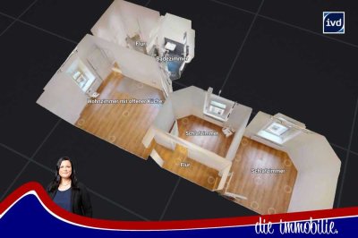 *** 3-Zimmer - Altbau - saniert - Werder ***