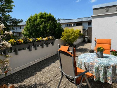 Hannover-Ahlem: Großzügiges Penthouse mit Dachterrasse und Parkblick