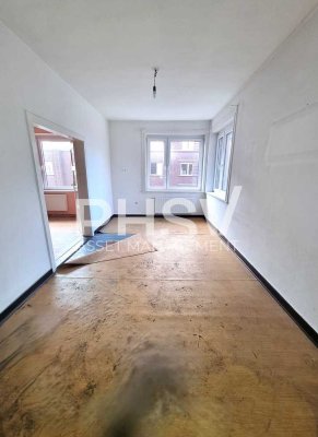 **Hochsanierungsbedürftige Wohnung in begehrter Lage: Potenzial nutzen, Sanierungsbedarf beachten**