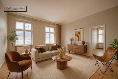 ++SBG7++ 3-Zimmer Altbau-Wohnung (sanierungsbedürftig) - viel Potenzial!!