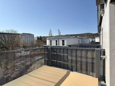 GRÜNE STADTVILLEN - GANZ OBEN! | 3 Zimmer mit Balkon | Holzbauweise - Modern - Nachhaltig | Provisionsfrei!