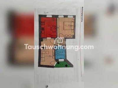 Tauschwohnung: gemütliche 2-R-Wohnung sucht Nachmieter