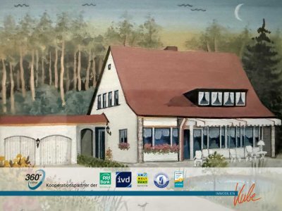 Wohnen wie im Film - charmantes Einfamilienhaus in absoluter Waldrandlage in Nbg.-Worzeldorf