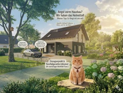 Weil echte Sicherheit in den eigenen vier Wänden beginnt: Dein Neubau inkl. Keller
