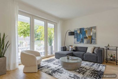 Neuwertige Maisonette-Wohnung mit Garten und hochwertiger Ausstattung