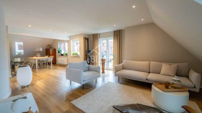Stilvolle Maisonette mit sonnigem Balkon & exklusivem Ambiente