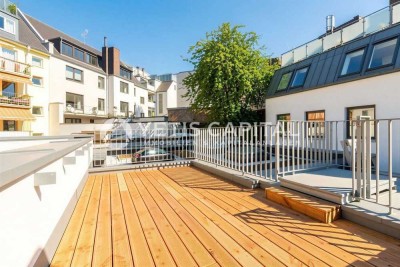 NEUBAUHIMMEL AUF ERDEN MIT EIGENER INNENHOF TERRASSE + DACHTERRASSE UND ZWEI BÄDERN +PROVISIONSFREI+