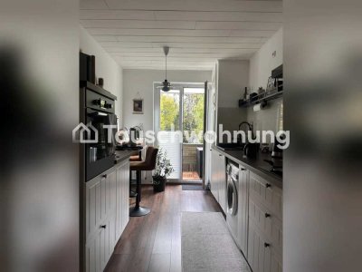 Tauschwohnung: Wunderschöne 2 Zimmer WHG mit großem Balkon