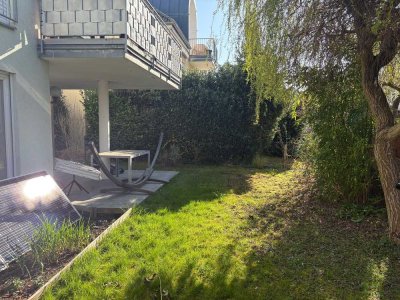Helle, zentrumsnahe 3 Zimmer Wohnung mit Garten und TG-Stellplatz