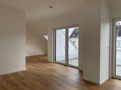 Charmante Dachgeschosswohnung mit Loggia-
3- Zimmerwohnung in Leverkusen Schlebusch