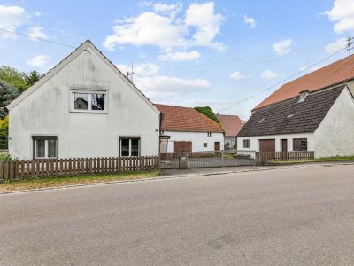 Sehr großes Grundstück mit ehemaligen Bauernhof nebst Nebengebäuden in Donauwörth - OT Felsheim