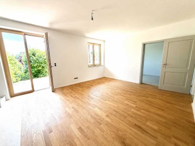 Kernsanierte 2-Zimmer-Wohnung mit Terrasse und Garten in Passau-Lüftlberg