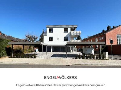 Neubauwohnung in oberster Etage mit Aufzug, Balkon, Stellplatz und eigener Photovoltaikanlage