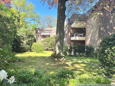 **Wellingsbüttler Weg** - ca. 100 m², 3,5 Zim. EG-Wohnung, EBK, Terrasse, inkl. TG-Stellplatz