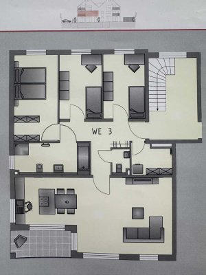 Helle 4-Zimmer Wohnung mit Balkon in Möckmühl