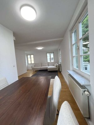 Teilmöblierte 2-Zimmer-Wohnung in der Stadtmitte von Biberach zu vermieten