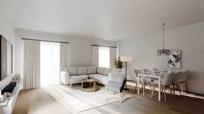 Energieeffizient & Modern: 3-Zimmer Wohnung zum Erstbezug