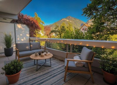 Sonnige 4,5 Zimmer-Wohnung mit schöner Terrasse und traumhaftem Bergblick!