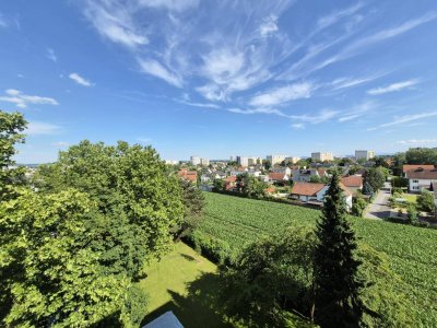 2-Zimmer-Wohnung im letzten Liftstock mit traumhaftem Ausblick in Graz-Wetzelsdorf